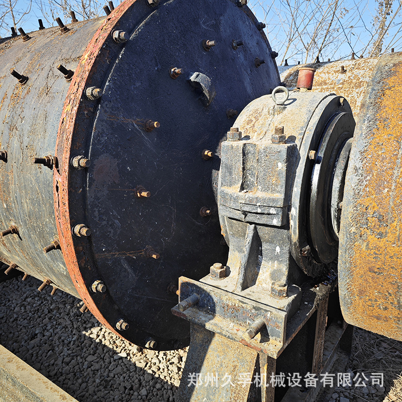 供应二手1.5x4.2米钢渣球磨机  全国回收大小型号球磨机雷蒙磨