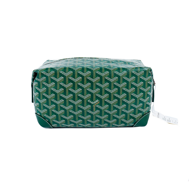 Cross-border Gauade Hand Wash Bag Dog Teeth Cosmetic Bag Storage Bag Printed Zipper Tofu Bag Men's and Women's Letter Bag