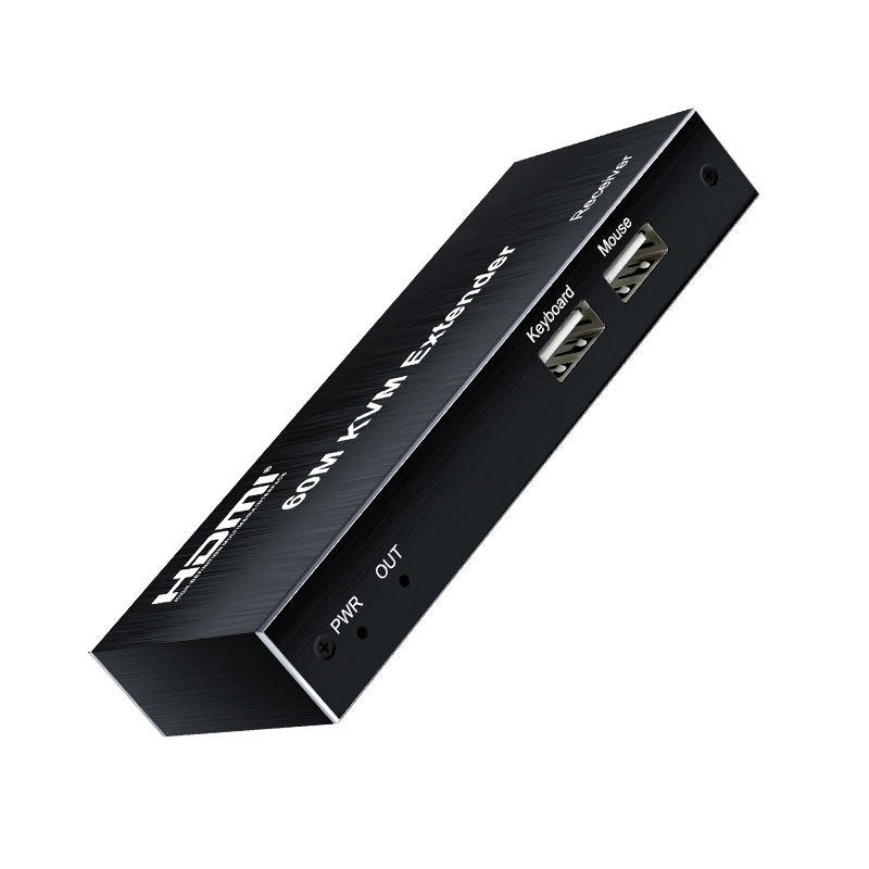 Hdmiエクステンダーkvmシングルネットエクステンダー60m hdmiエクステンダー60mネットワークケーブルエクステンダー