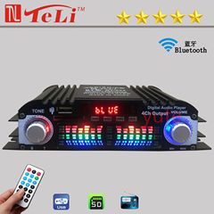 国境を越えた人気BT-998四声道bluetooth 12v自動車家庭用機能放送機アマゾン対外貿易人気製品