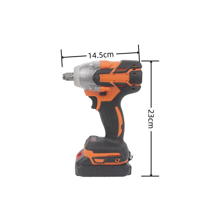 Llave eléctrica de pequeño impacto sin escobillas, tornillo sin escobillas, llave eléctrica de carga de litio, llave eléctrica de fabricación completa