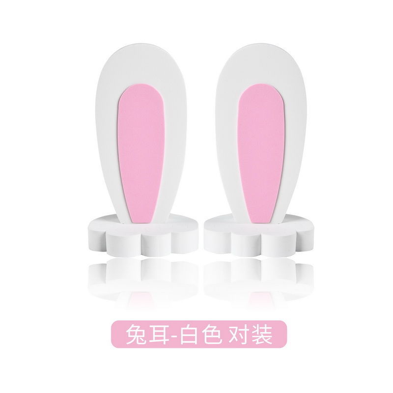 Coche techo decoración exterior decoración coche modificación personalidad lindo coche de dibujos animados fuera conejo gato oreja Decoración