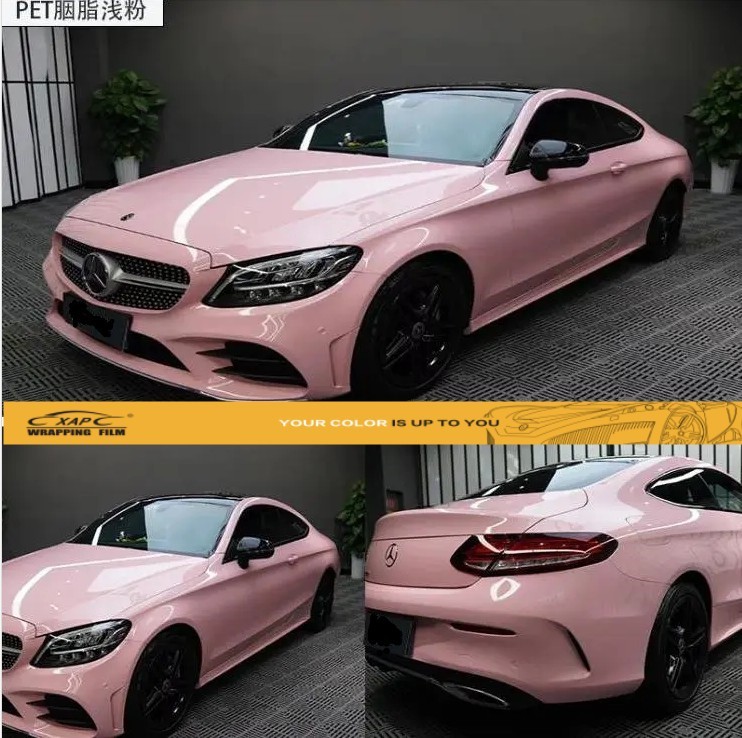 Pet Car Color Changing Film Factory Wholesale Export Specially Designed for Ultra-Bright Crystal Series Paint Protective Film Full Car Stickers