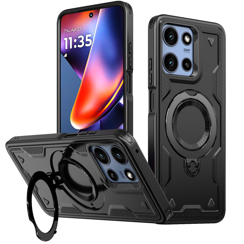 MOTOedge 5G 2025 スカイリング磁気電話ケース Motorola edge60Pro スタンドカバーに適しています。|undefined