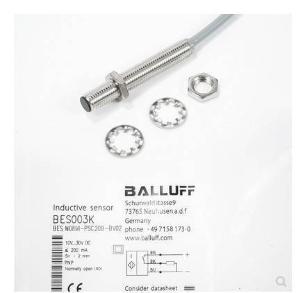 巴鲁夫BES M08MI-POC20B-BV02电容式接近开关