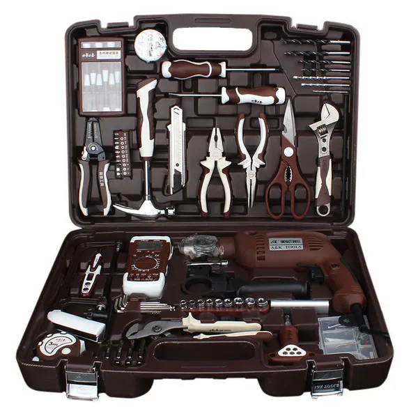 Luxury type [corded electric drill set]
