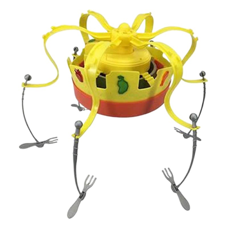 Tiktok Cruz-frontera giratoria corona comida tapa juego de mesa Chow Crown