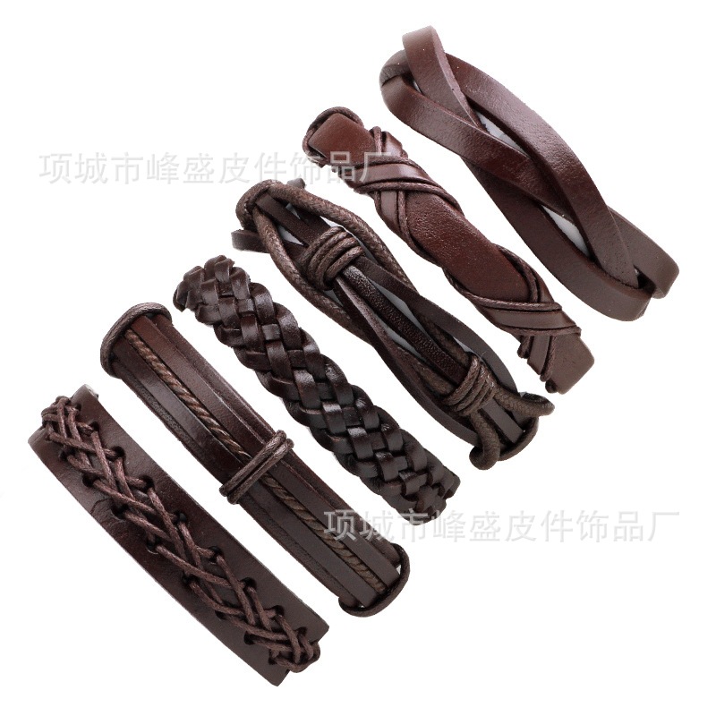 Men's Bracelet Trend Korean Version Retr...