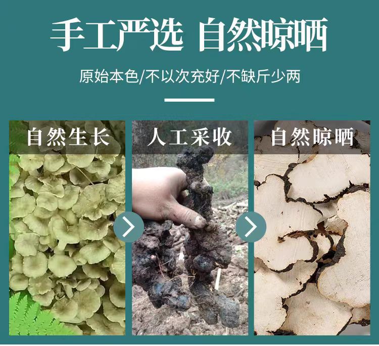 Zhu Ling Slices (Polyporus umbellatus) — Dried TCM Herb for Soup & Decoction, 500g key features