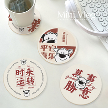 酒店一次性吸水紙批發企業廣告吸水杯墊賓館酒店紙質茶杯吸水紙墊