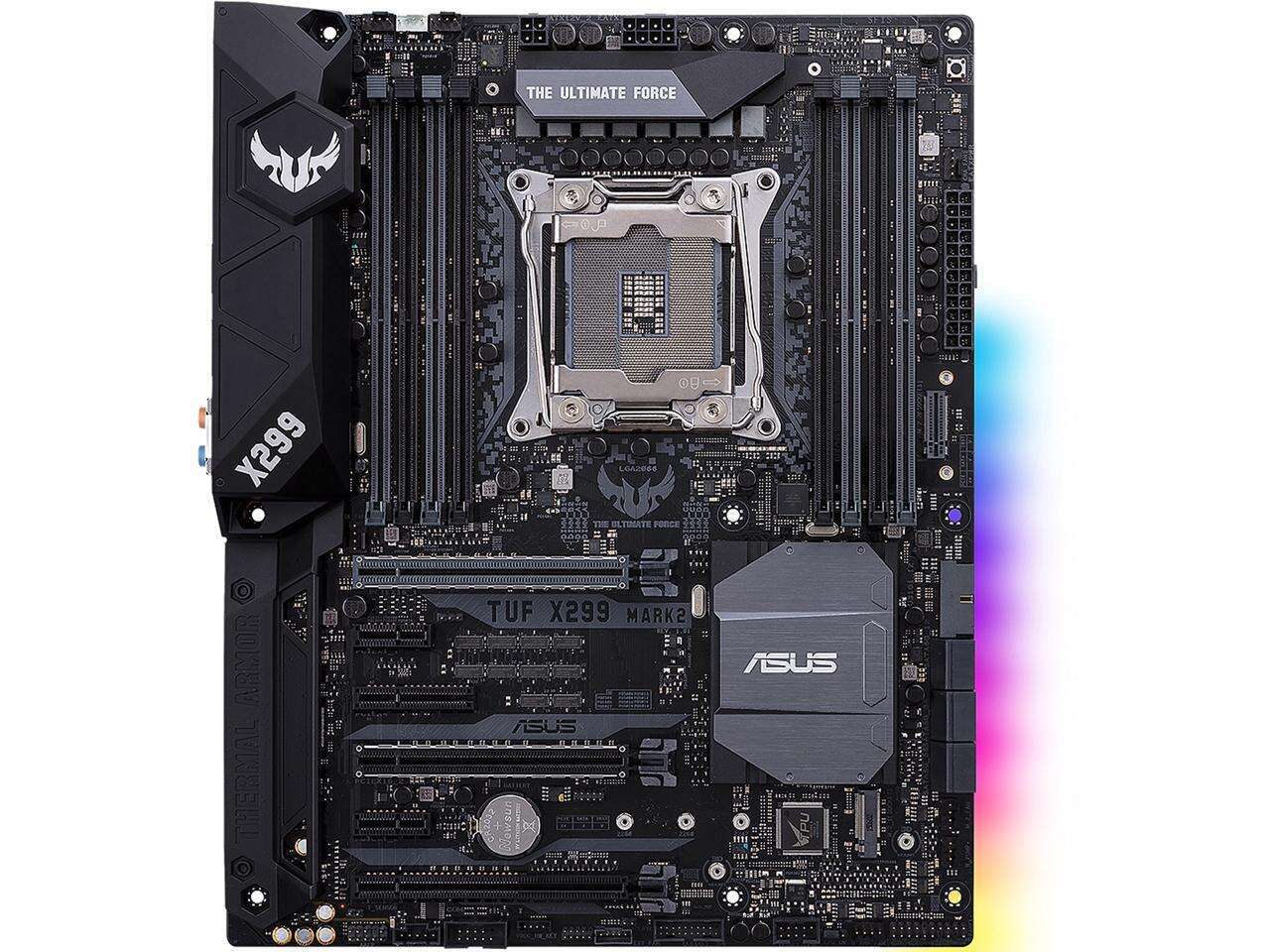 适用于TUF X299 MARK 2台式机主板LGA 2066 DDR4库存组装组装机
