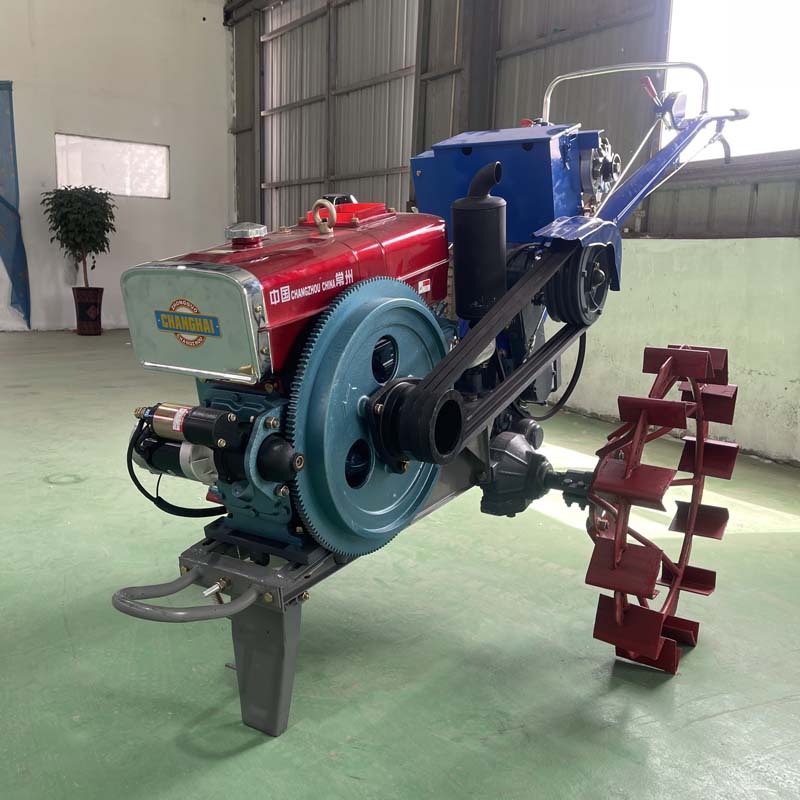 外贸工厂高质量手扶拖拉机两轮农用20马力柴油手扶耕田拖拉机