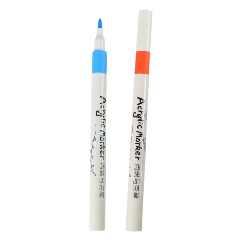 Акриловая маркерная ручка 12/24/36/48/60 цветная ручка Художественная роспись DIY Кисть для Граффити Маркер на водной основе