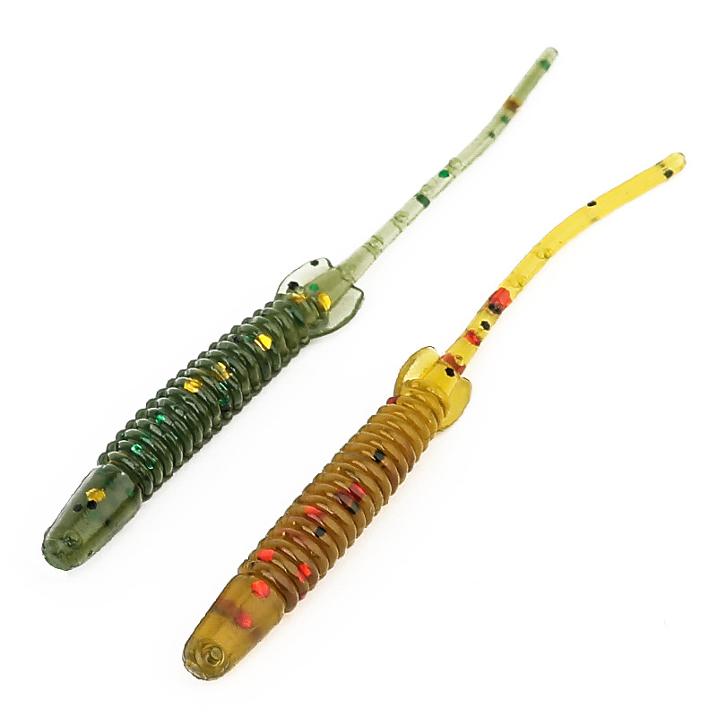 soft worms fishing lures soft baits bass trout Fresh Water Fishing Lure