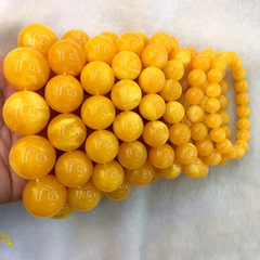 天然の二代目のミツロウの鶏の油の黄色の漂う花の手の串の仏の頭の古い蜜のブレスレットの琥珀の数珠の玉の手の串の卸売り