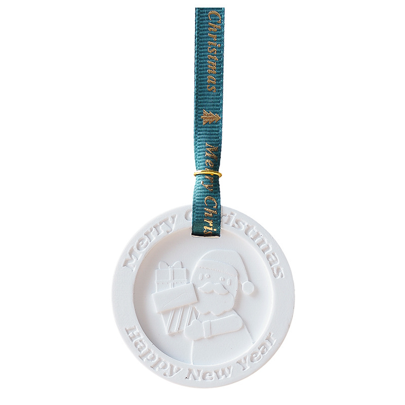 Colgante de banda magnética de incienso de Navidad acompañante de regalo de automóvil interior sólido duradero incienso armario fragrancia colgante