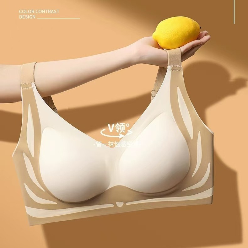Comfortable underwear, supporting push up bra, for import, plus size, beautiful back, lifting effect