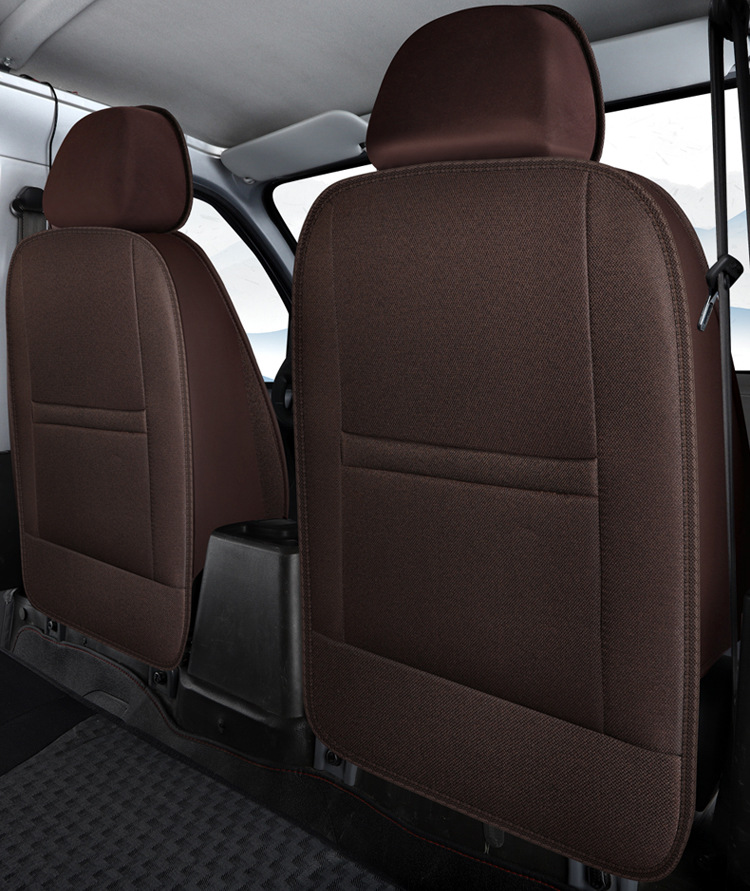 Car Seat Cover, Autumn Linen Special Seat Cover, Four-Season Universal Seat Cushion, New Full-Surround Fabric Seat Cover