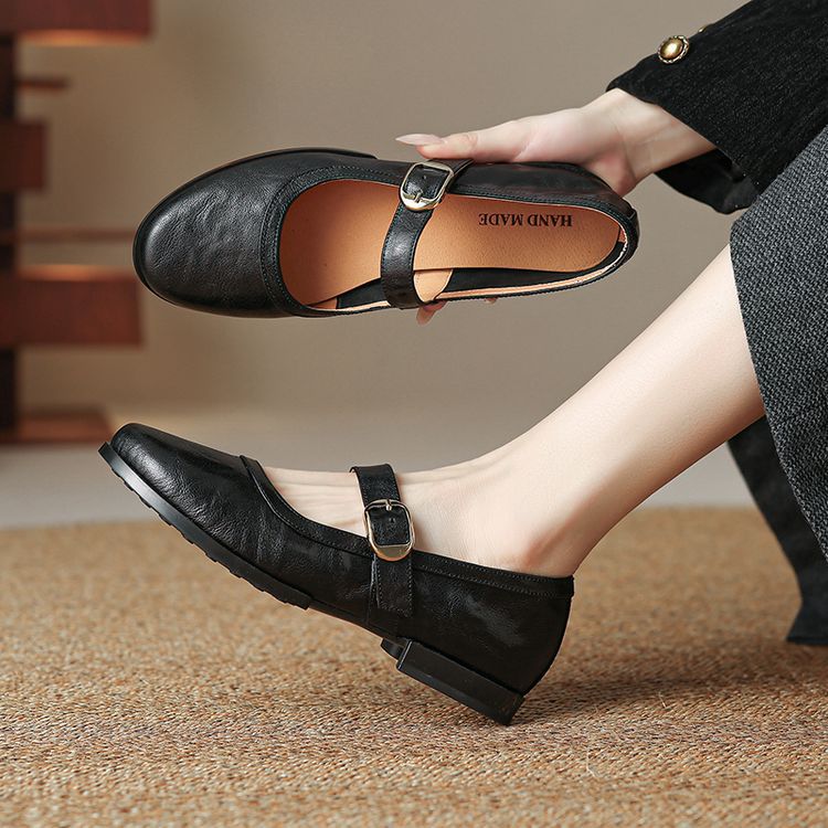 Mary Jane shoes flat low-cut