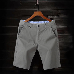 2025 カジュアルショーツメンズ夏薄いベルト付きコットン 5 点パンツメンズスリムパンツミッドパンツ