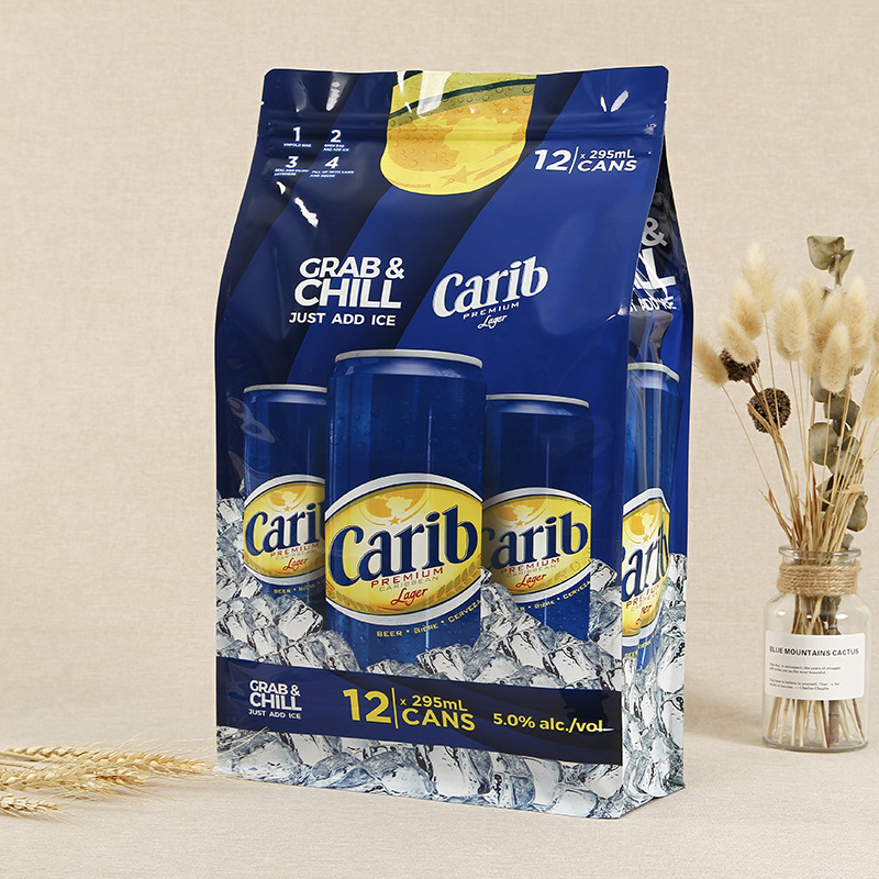 食品包装袋 自立自封茶叶袋 真空铝箔复合袋 狗粮八边封袋 零食袋