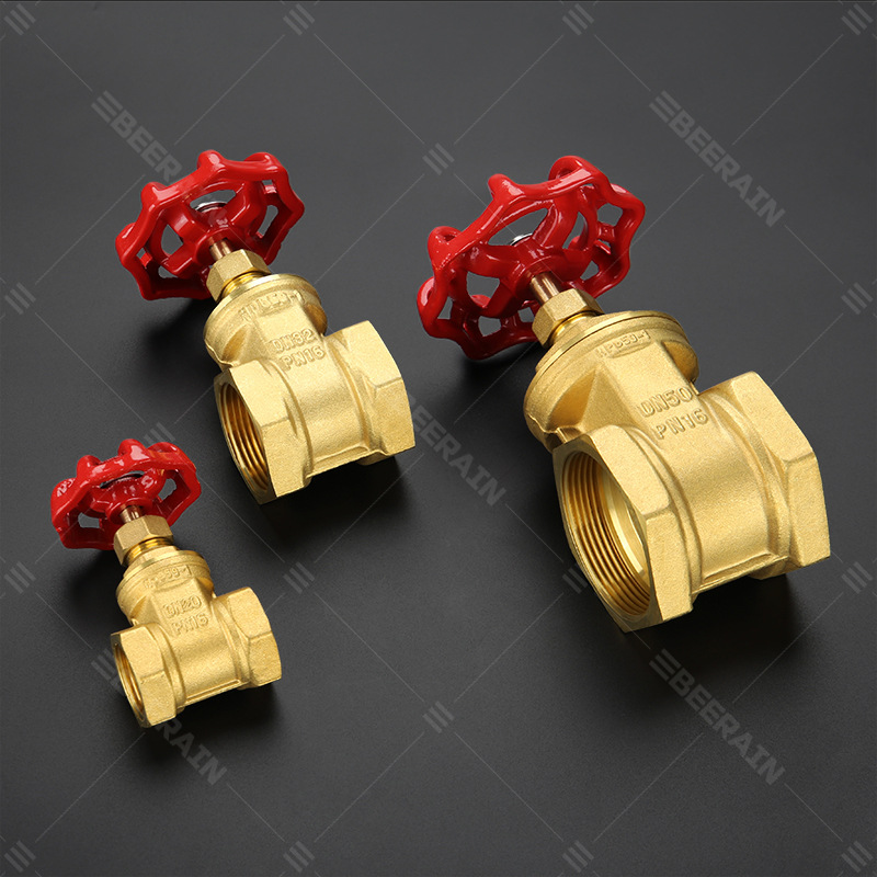 Wholesale copper valves 59-1 brass medium swing valves engineering self-contained copper swing valves 15-100 central air conditioning valves