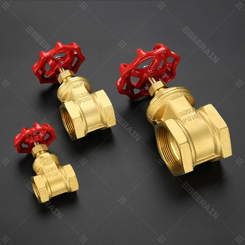 Wholesale copper valves 59-1 brass medium swing valves engineering self-contained copper swing valves 15-100 central air conditioning valves