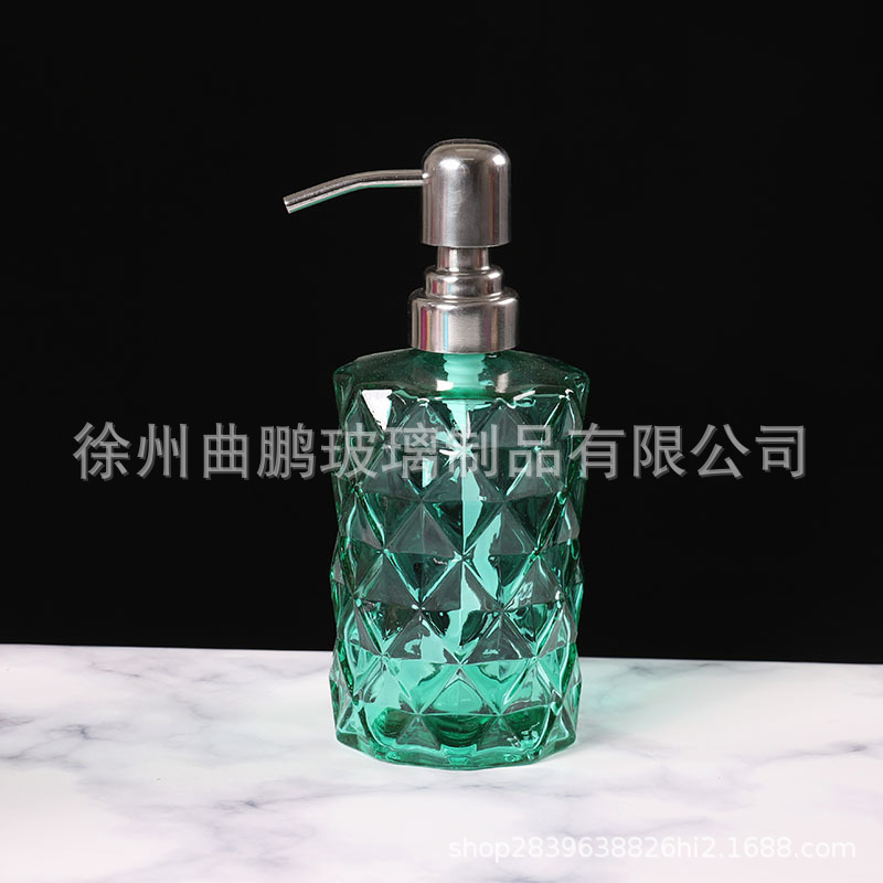 말라카이트 그린 + 스테인레스 스틸, 투명