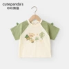 Y9486 Green Gray Sleeve Bee