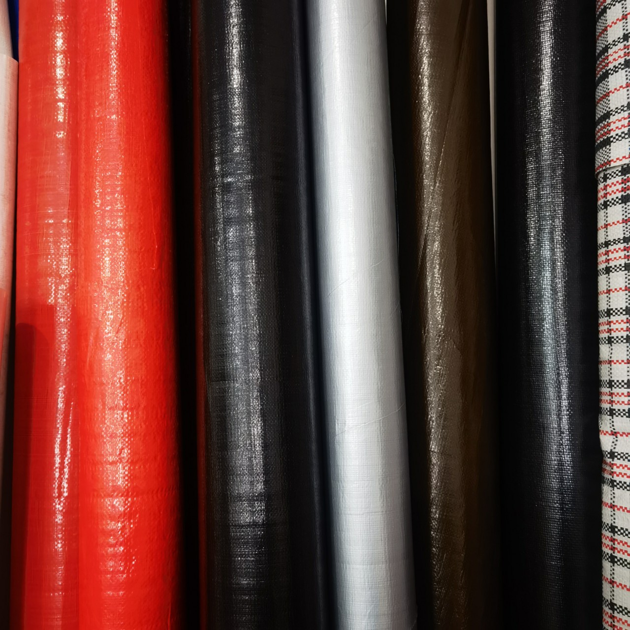 Polyethylene woven waterproof cloth 编织涂膜布 Pe淋膜布 防水