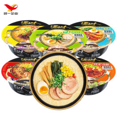 統一スープ達人 ボウルヌードル 即席麺 酸辣湯 和風とんこつ海鮮ボルシチラーメン 怠け者インスタントラーメン