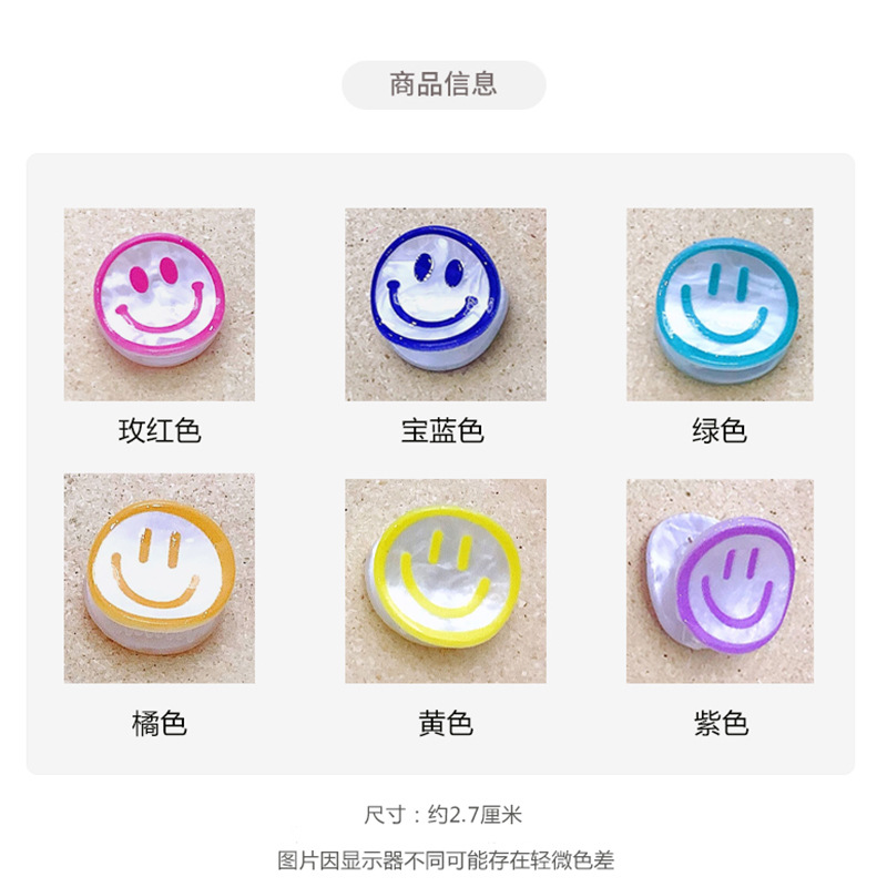 笑脸产品信息图