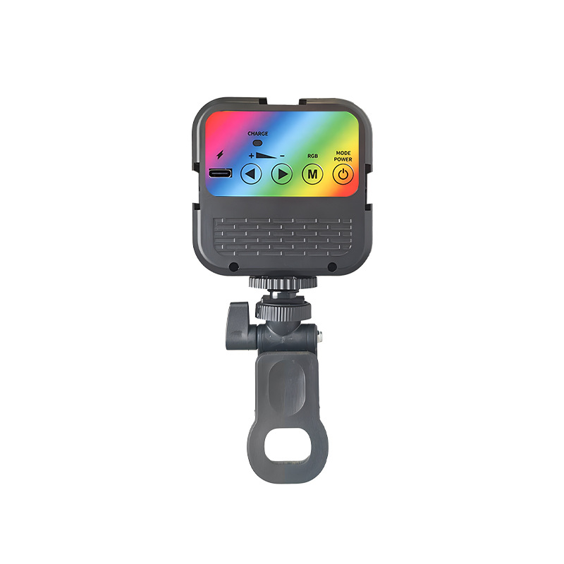 Mini paquete de luz de relleno de bolsillo de luz de relleno recargable compacto, luz de relleno cuadrada, luz de tofu en vivo selfie