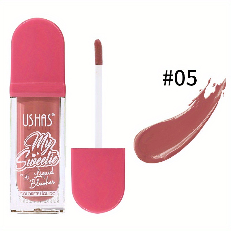 USHAS líquido blush transfronterizo gel blush crema blush brillante blush líquido FS421