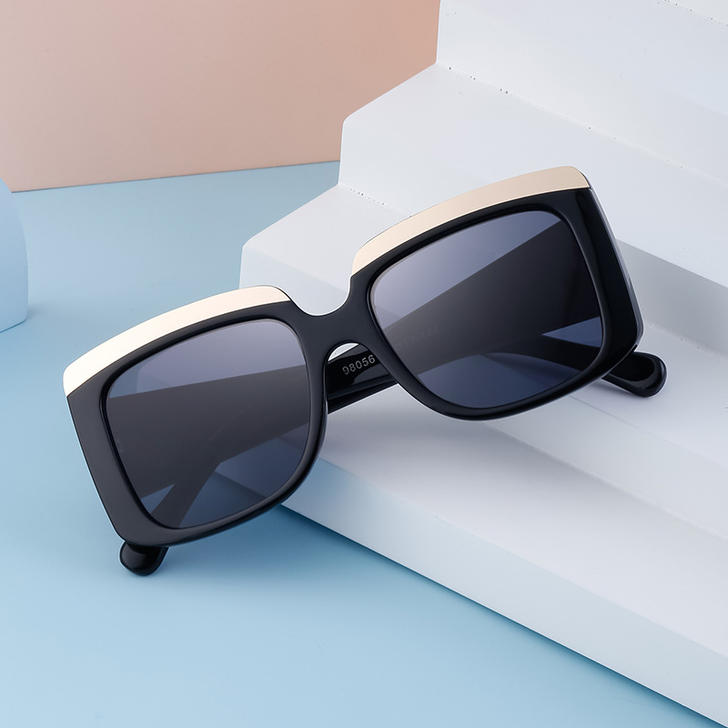 Box Sonnenbrille Für Damen Und Herren Mit Großem Rahmen_voghion.com