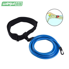 Cross-border swimming resistance strength training elastic rope swimming training belt set manufacturer drop shipping one piece