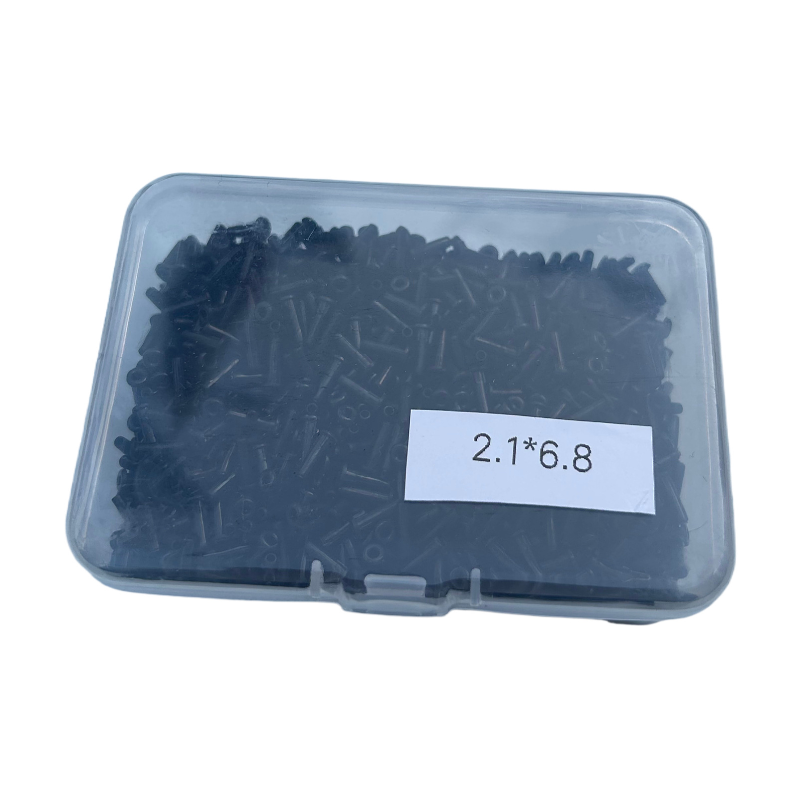 Nuevo estilo en caja de raqueta de bádminton tubo de protección de alambre manga de alambre agujero de alambre clavo de grano agujero de un solo hilo agujero de doble hilo doble pieza 20g