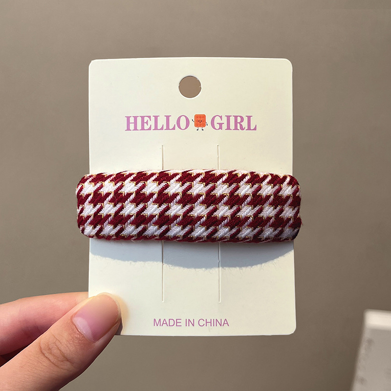 4#Thousand grid bird red