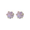 Small design fresh earrings, 2023 collection, french style, flowered