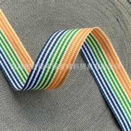 七彩织带服装辅料包边带背包带儿童攀爬架吊篮摇椅马扎手工编织带