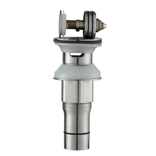 Bounce flap drain 304 stainless steel bathroom washbasin faucet drain accessories drain pipe basin