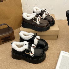 ������߼ӽqСƤЬŮ2025�ﶬ�¿ůëë��ЬӢ���L�͹Ř���Ь