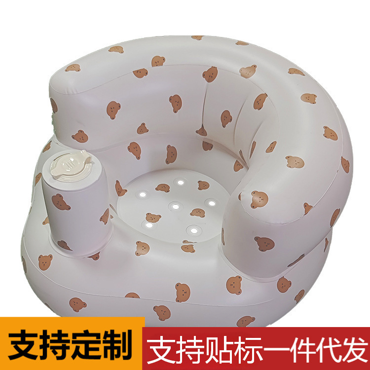 Factory Wholesale Inflatable Learning Chair, Baby Inflatable Bath Stool, Infant Seat, Baby Seat Bb