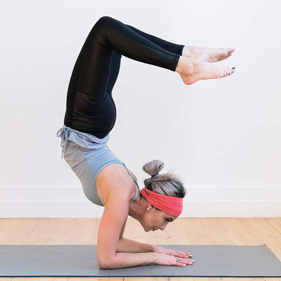 Women's Yoga Sports Headband Fashion Running Sweat Absorbing Hair Band Hair Band Solid Color Headwear