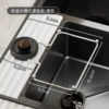 Sink filter rack