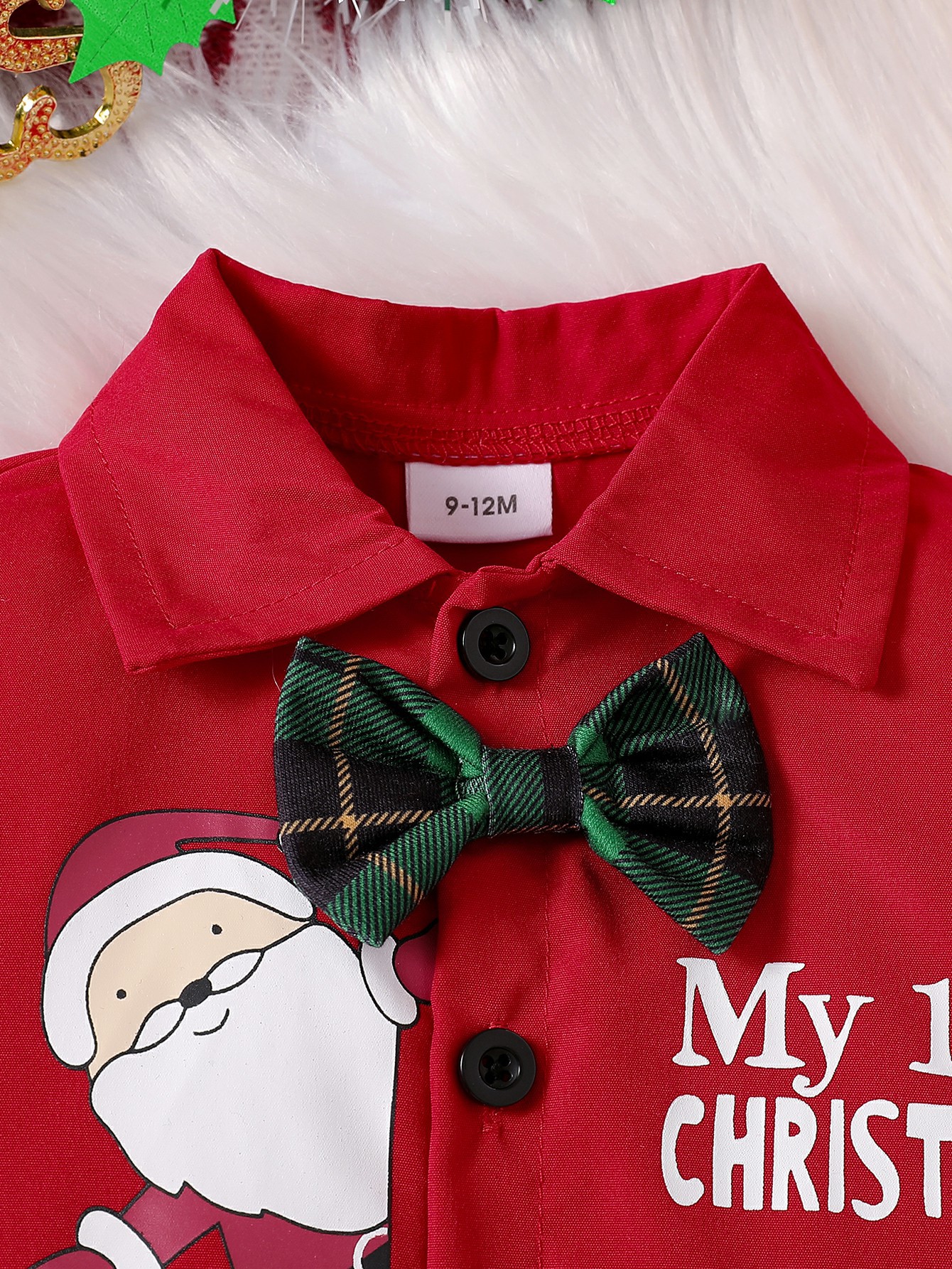 Europa y los Estados Unidos comercio exterior personalizado transfronterizo Navidad primavera y otoño 2025 bebés de manga larga alce algodón ropa de escalada de moda