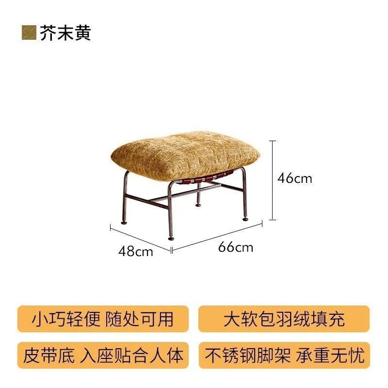 菲卡摇椅客厅现代轻奢可拆洗软包沙发设计师躺椅单人摇摇椅|undefined