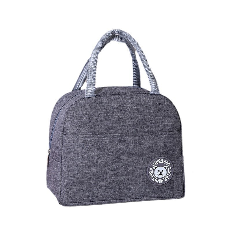 Bolsa de almuerzo portátil caja de almuerzo bolsa de aislamiento bolsa de almuerzo estudiante trabajador de oficina almuerzo bolsa de almacenamiento bolsa de caja de almuerzo transfronteriza