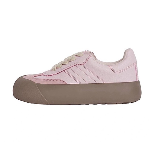 goodbai Bai Jingting same style puffy shoes Chinese Valentine's Day special edition pink thick-soled casual shoes big head moral training women's shoes