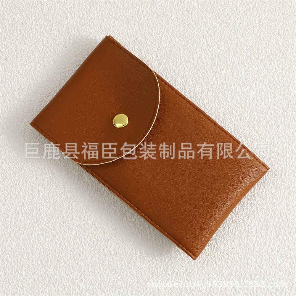 Mecánico reloj bolsa funda pu Snap anti-arañazos bolsa de almacenamiento de viaje Snap portátil reloj de pulsera bolsa